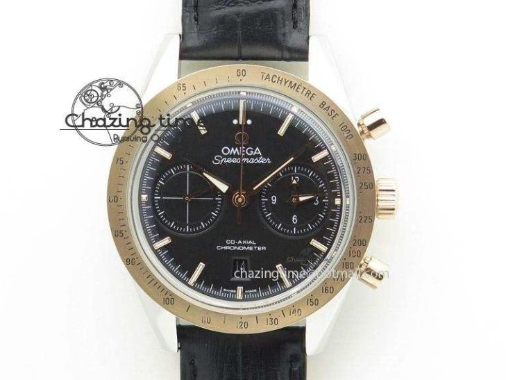 0405 Seamaster 300m 43.5mm Black Ceramic S+F 1:1 Best Edition Black Dial on Black Rubber Strap A WrinkleFree 7731